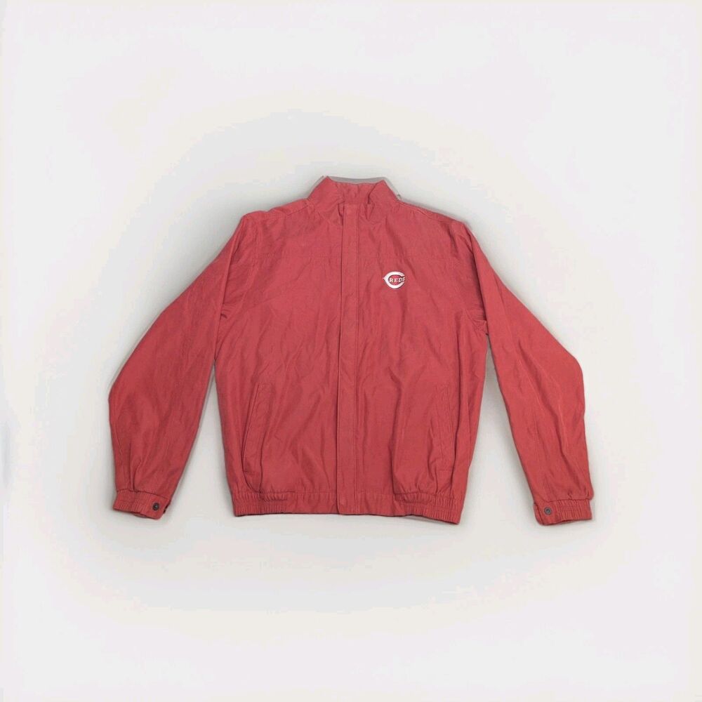 Vintage Cincinnati Reds Antigua Full Zip MLB Baseball Jacket Men's Size M